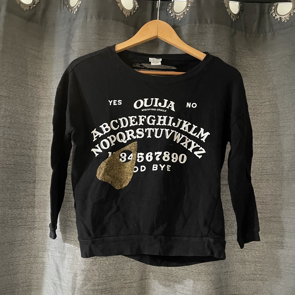 Ouija board crewneck